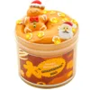 4.2*5.2cm coffee Christmas Theme Butter Slime