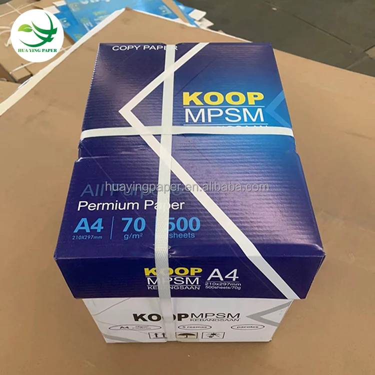 Экспорт Танзании копировальная бумага A4; 70/75/80 копировальная бумага производство и обработка качества и низкая цена