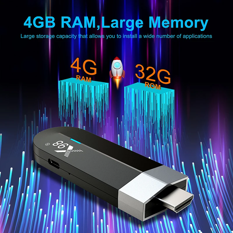 New Tv Dongle X98 S500 4gb/32gb Amlogic S905y4 Quad Core Android 11 Tv ...