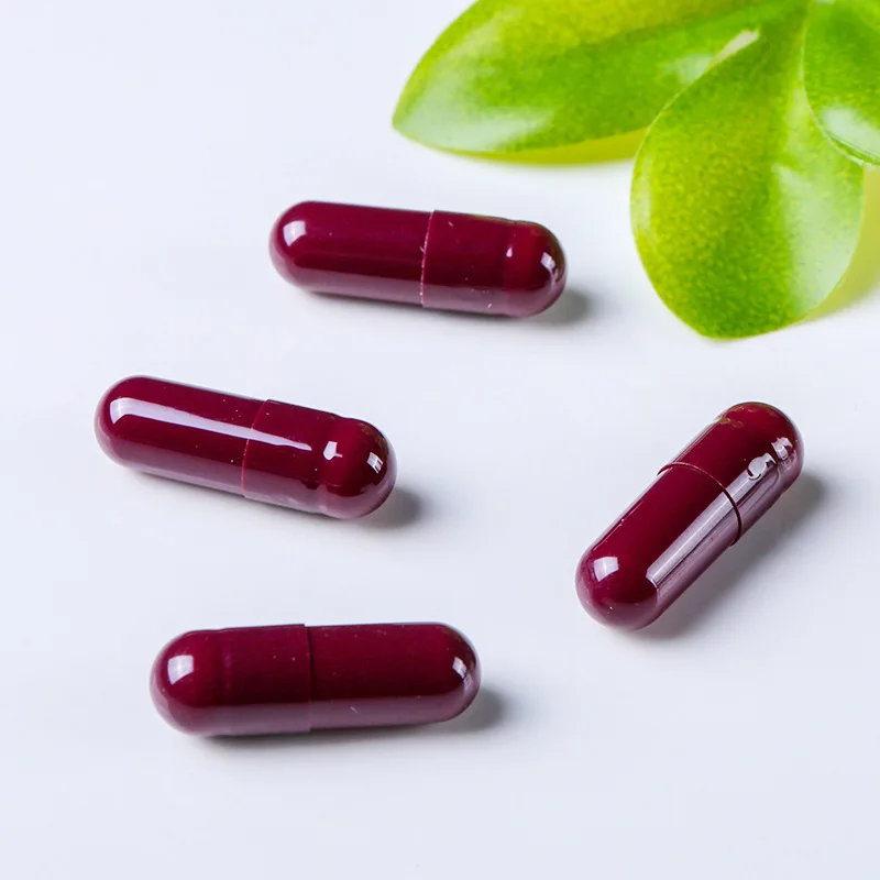 Лидер продаж высококачественные цветные печатные пустые капсулы Hpmc Размер 00 0 1 2 3 4