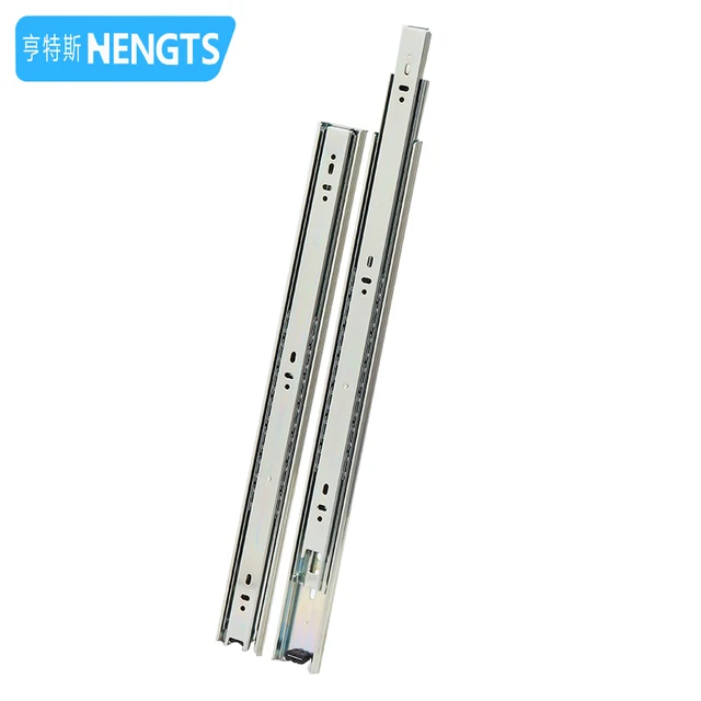 High Quality Heavy Duty Metal Drawer Slides Telescopic Channel Triple Extension Design for Kitchen Cabinets and Furniture