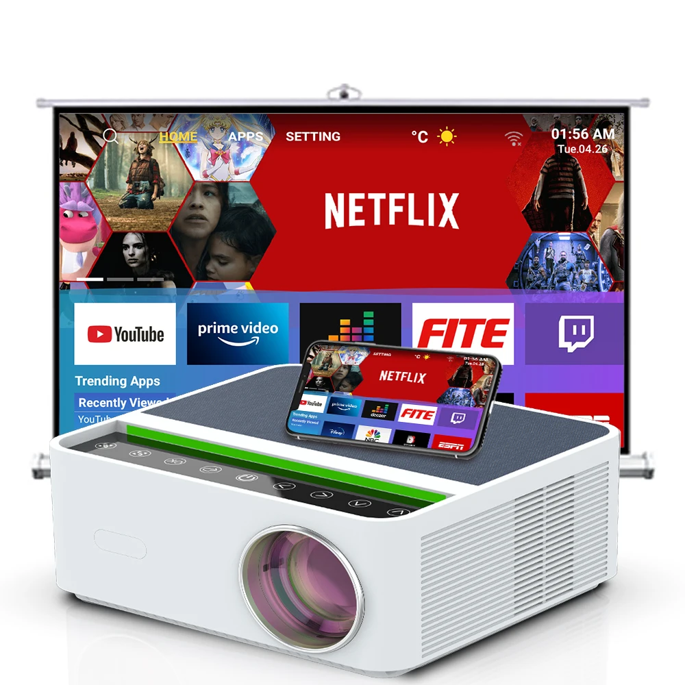 2023 New Arrival Mapping Projector 4k Laser Projector ultra Short Throw Qiaolet Mini Projector Mini Proyector 4k