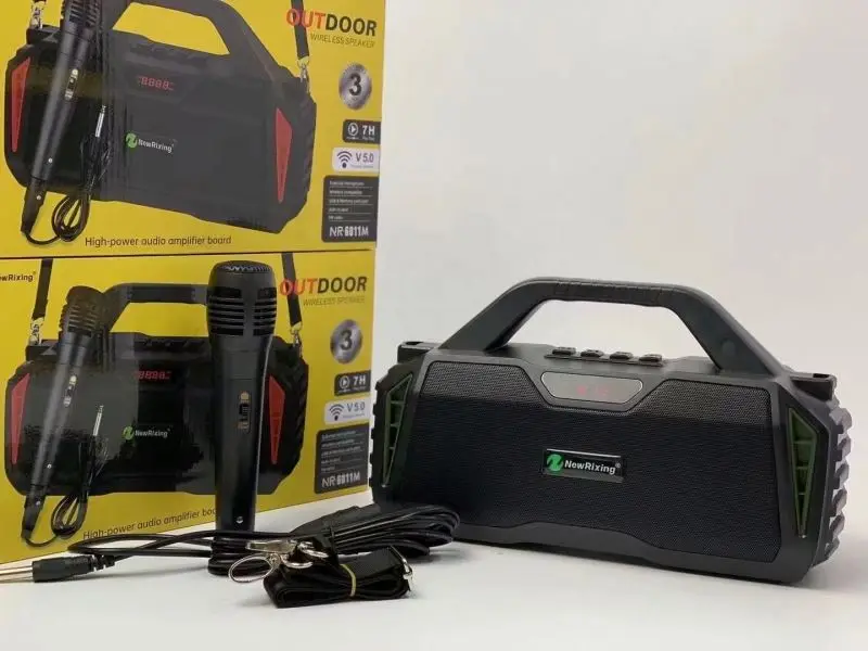NEWRIXING NR-6011M Portable Wireless Speaker - Mini Boombox