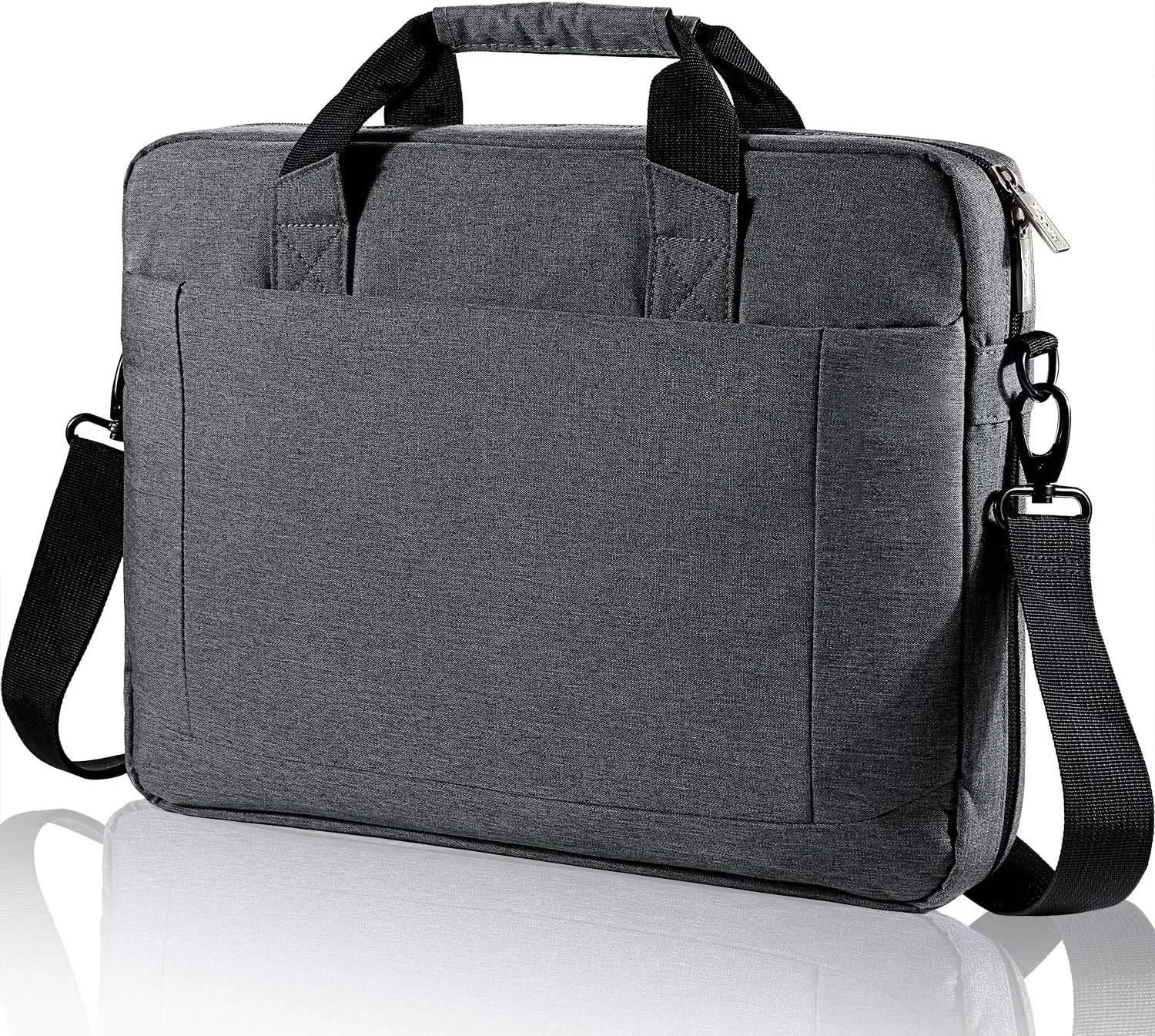 Laptop Bag Briefcase Expandable Multi-function Shoulder Pocket for Men Women Business Travel College School