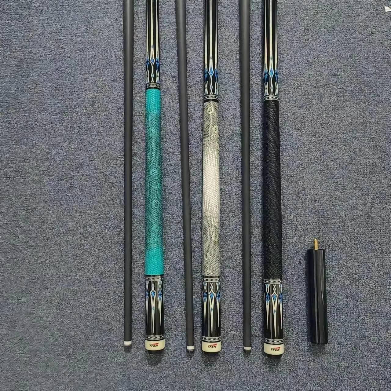 YFENカーボンシャフト YFEN Carbon Fiber Billiard Cue Stick Black Technology Carbon