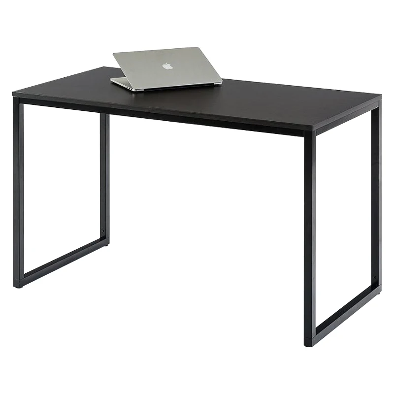 YQ FOREVER Modern Computer Desk With Bookshelves Metal Office Furniture Study Table Desk