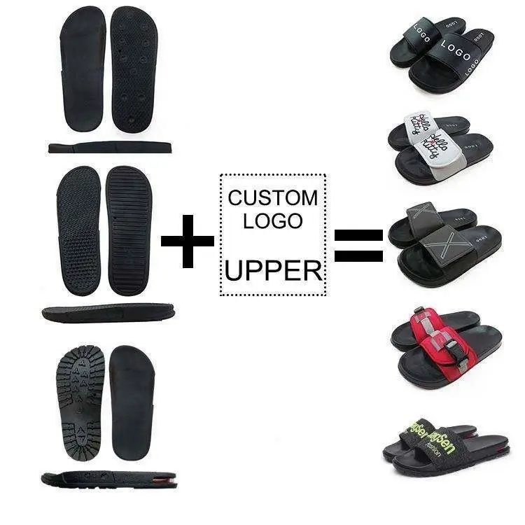 Pvc Slippernew Slipper Design 2024 Eva Rubber Sole Sheet Small Bags to Put Slippers in for Men Spaexs