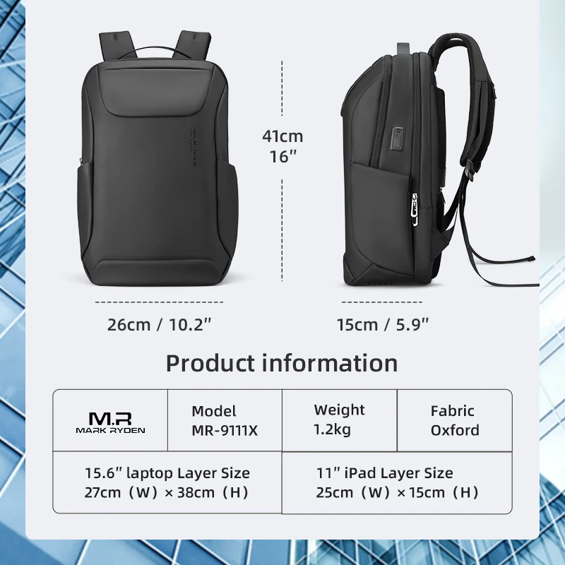 Mark Ryden Laptop Backpacks Outdoor Travel School Bag Fashion Bag Packs ...