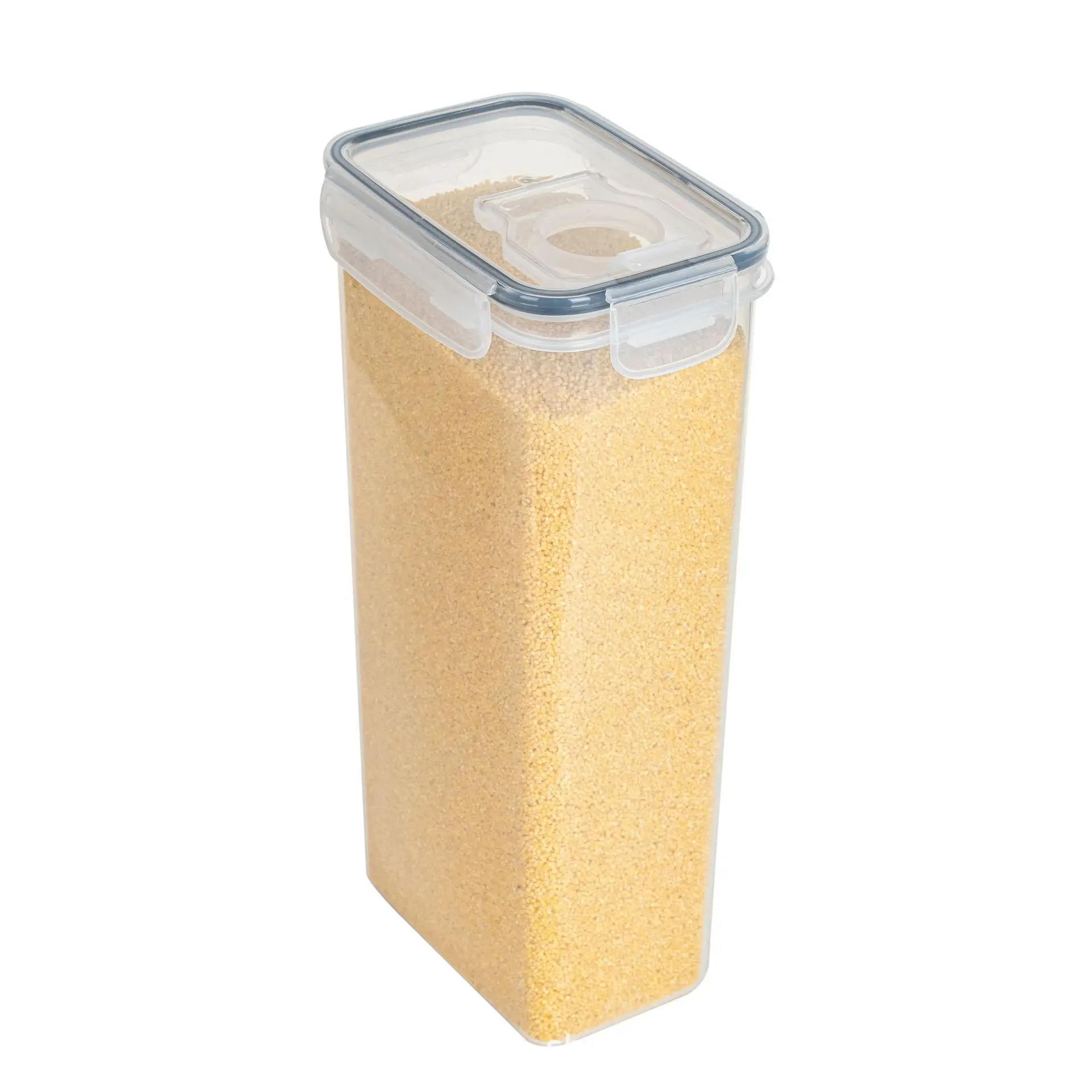 Food Grade Pp Rice Storage Container with Fresh Keeping Lid Grain Dispenser Large Capacity factory