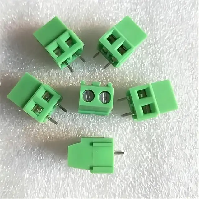 HS128-2/3P spacing 5.08MM splicing connector brass Wiring terminal screw type PCB terminal