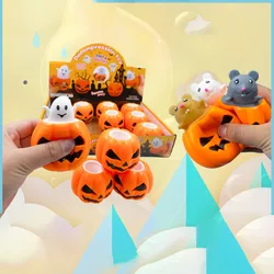 M2013 Хэллоуин Игрушка призрак белка чашка мягкие игрушки для декомпрессии милые снятия стресса Тыква сжимаемые