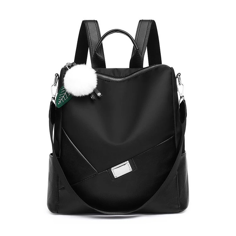 Mini Black Leather Backpack Bags Cute Backpacks For Women