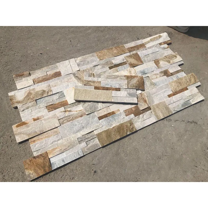 Cheap Natural Slate Z Shape Cultural Stone Facades Stones Wall Cladding