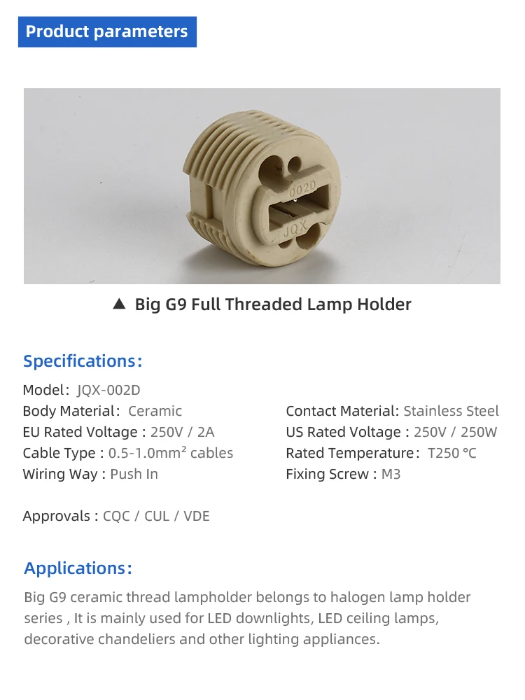 250v 2a Ceramic G9 Lamp Holder Socket Lampholder With Bracket Buy G9