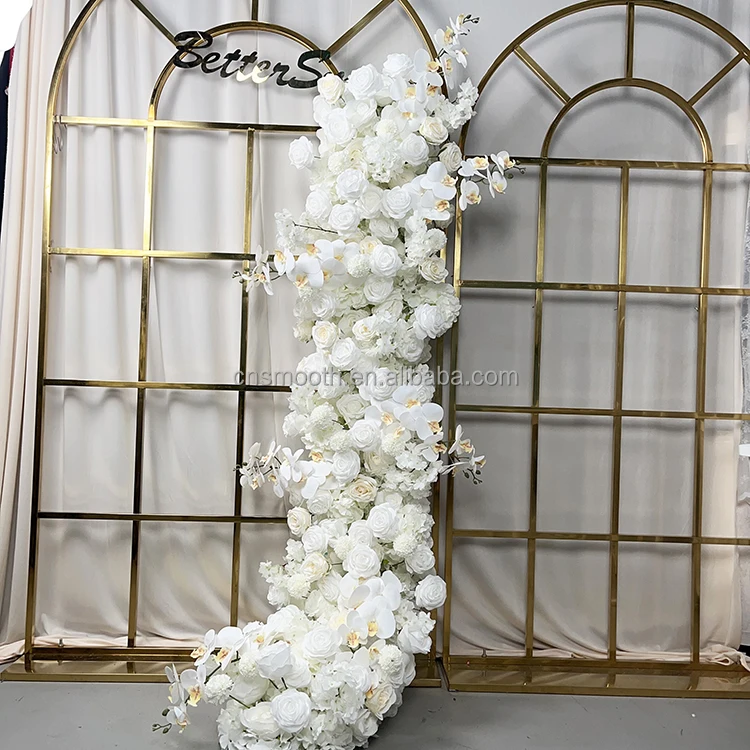 Floral Wedding Arrangement Baby Breath Aisle Arch Decor Faux Silk ...