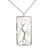 Silver white crystal