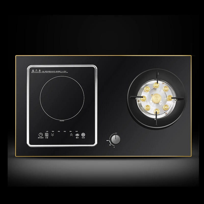 Electric Dual Purpose Gas Stove Desktop Gas Stove Dual Stove Household Embedded
