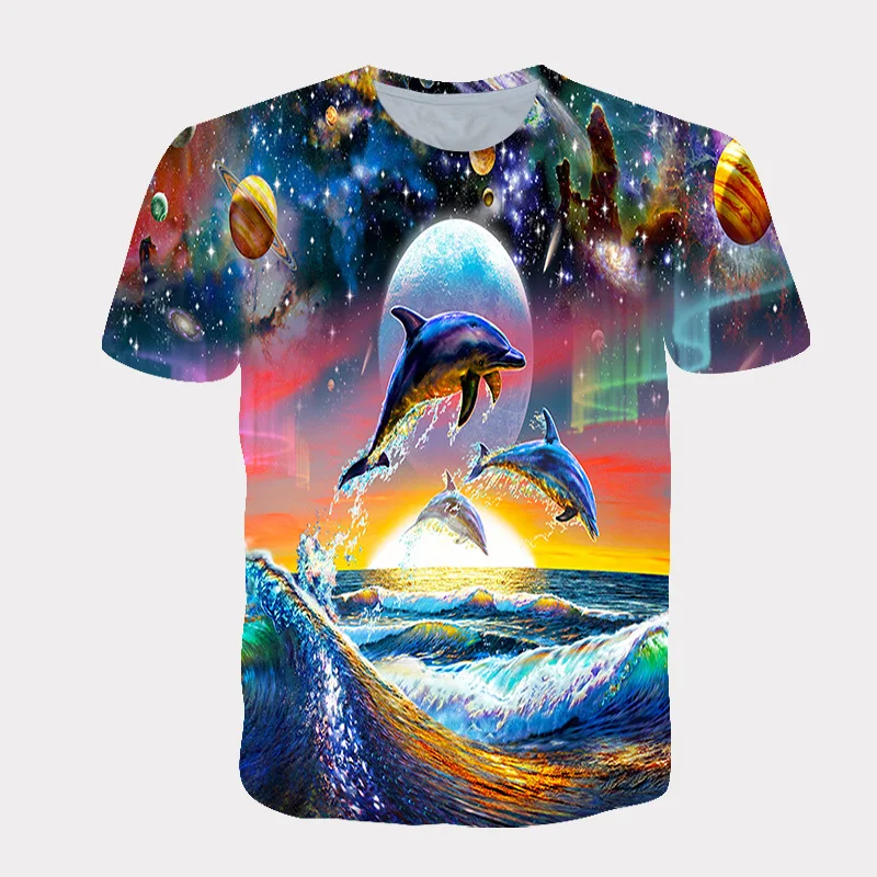 SONSPEE Summer Beach Leisure Boat T-Shirt 3D Printing Mega Yacht Casual  Clothing Men Women Man Oversized Tshirt Kids Tops - AliExpress