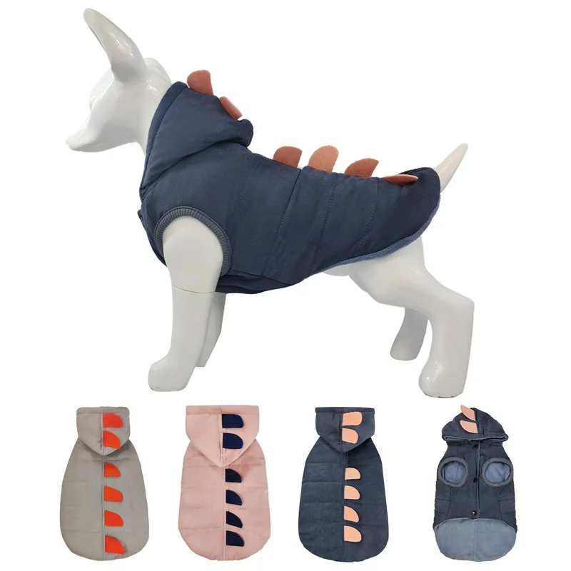 Wholesale Pet Clothes Dog Coat Hoodie Three Layers Winner Pet Clothes