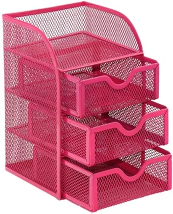 VCW офисный металлический сетчатый держатель для карандашей, настольный органайзер, ящик для хранения