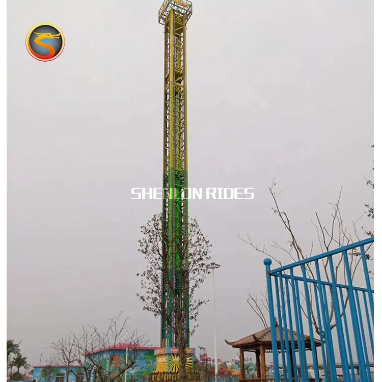 Распродажа, веселые аттракционы, аттракционы, качели, небо, башня, аттракционы