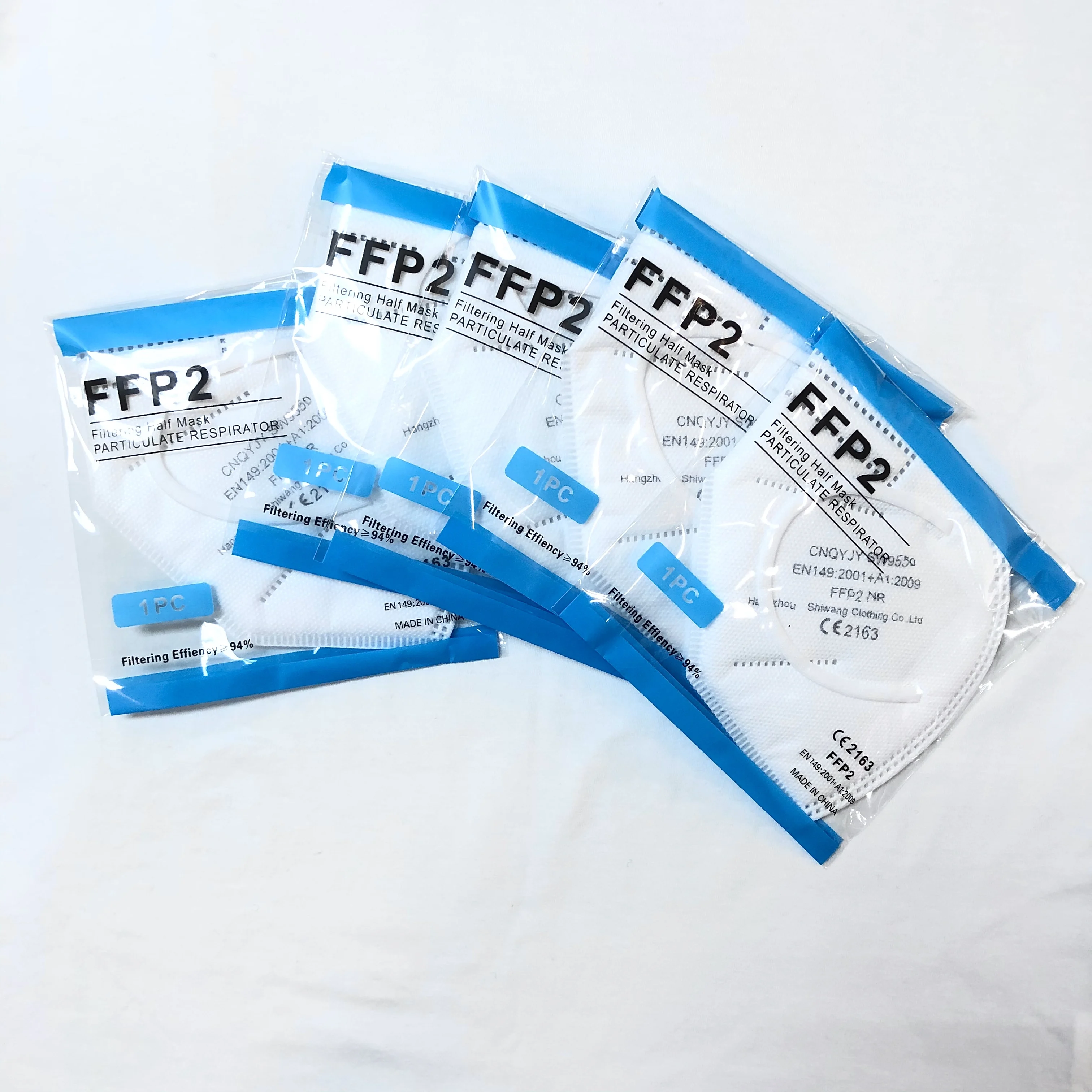 
2020 High quality promotional in stock FFP2 mask safety facemask with CE certification 
