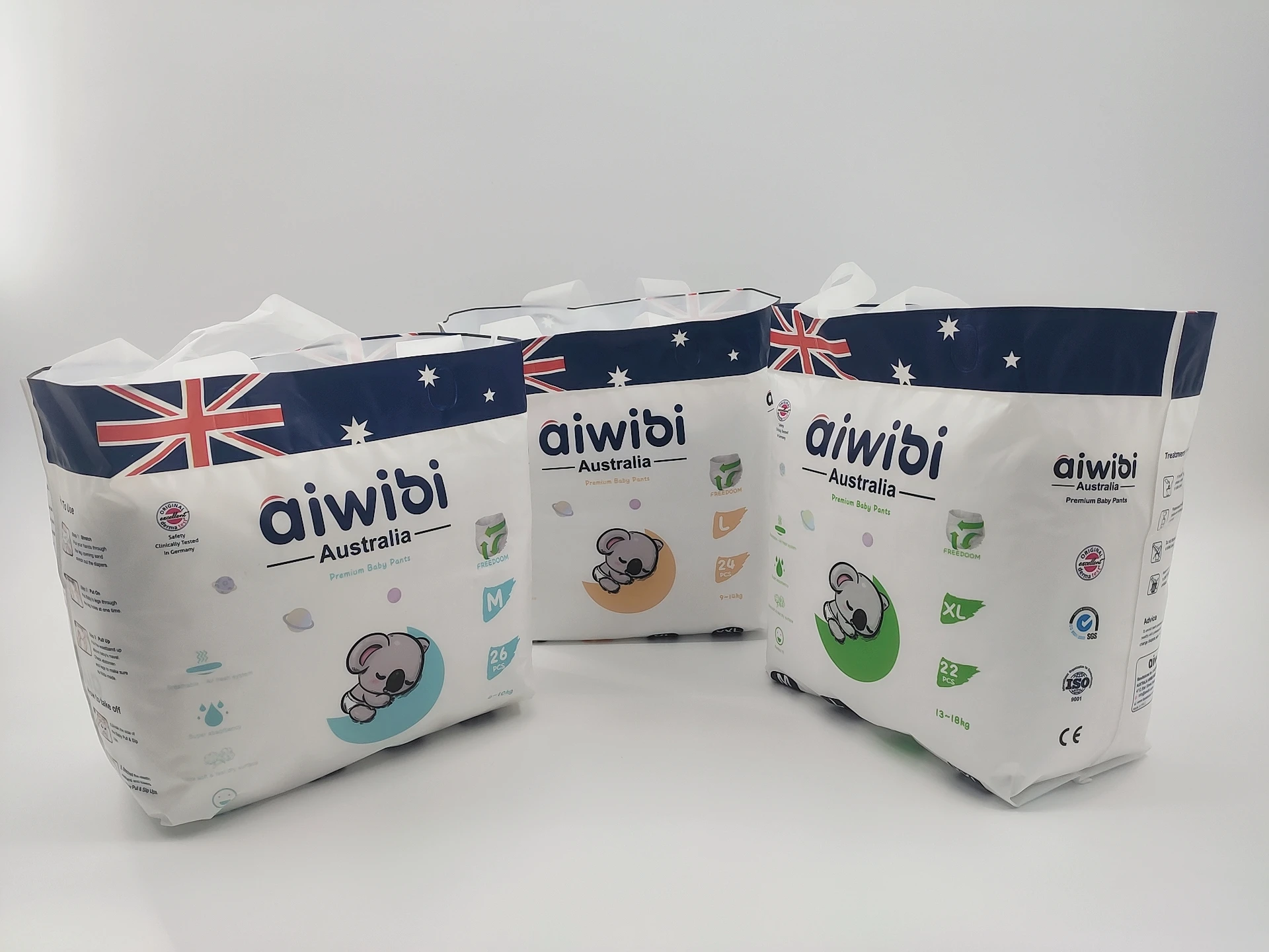 Australia Aiwibi Brand Baby Diapers China Factory 2023 Best Selling ...