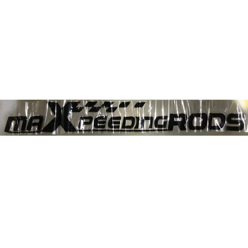 Maxpeedingrods logo car sticker compatible for White color
