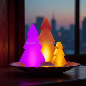 Wireless Rechargeable Table Lamp Christmas Tree Decorative Lights