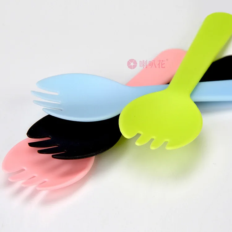 Disposable dessert ice cream ice cream fork spoon yogurt pudding spoons creative plastic spoon