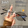 Black (color-changing grey lens)