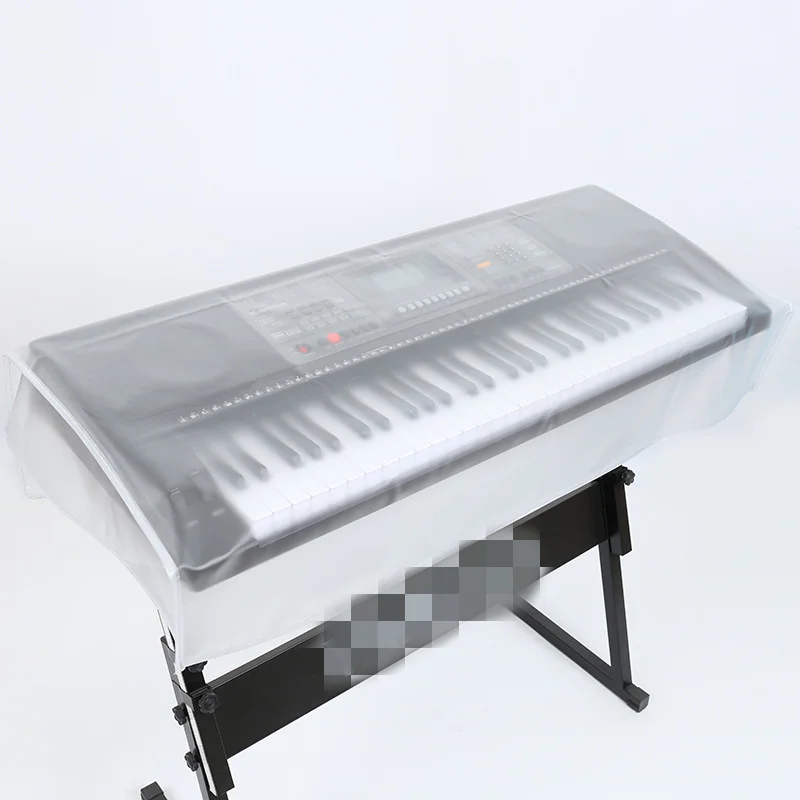 Funda Transparente Mate Para Piano Digital - Protege Teclados De 61, 76 U 88 Teclas Del Polvo Y Manchas