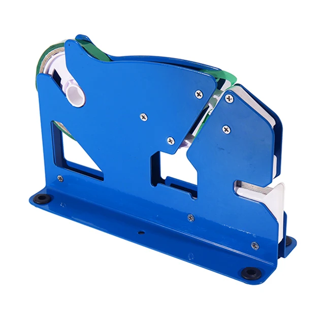 Best Quality Tape Dispenser For Supermarket Plastic Bag Neck Sealer