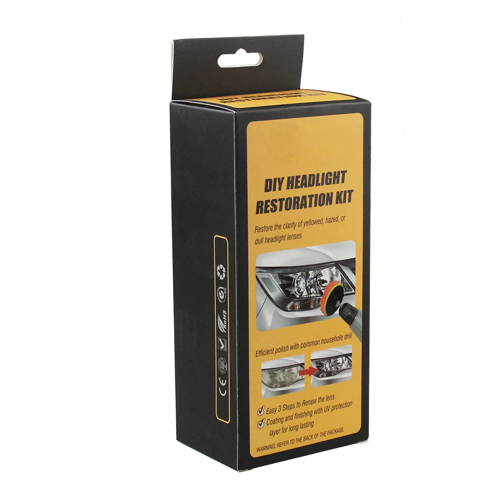 Manuel diy Headlight Restoration Kit Car Headlight Lens Cleaning Kit For Car Care Buy