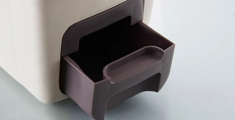 Оптовая продажа 6 кг экологичный маленький контейнер для хранения кормов собак милый пластиковый автоматический кормушка с емкостью 200 мл