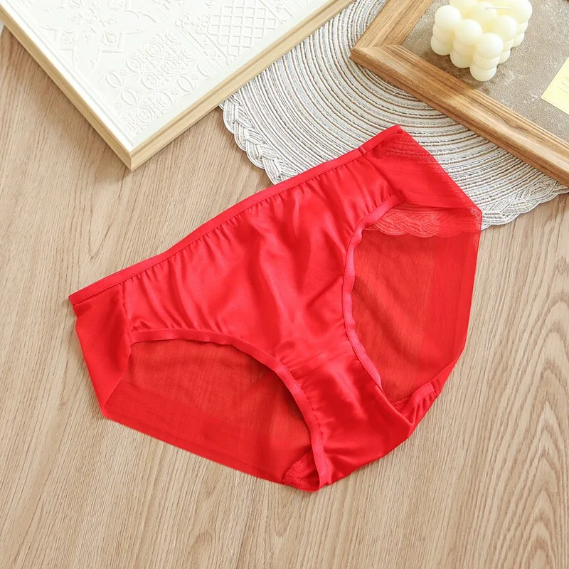 Natural Silk Seamless Underwear Women Mulberry Silk Underwear