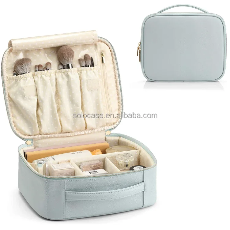 Portable Travel Makeup Train Case