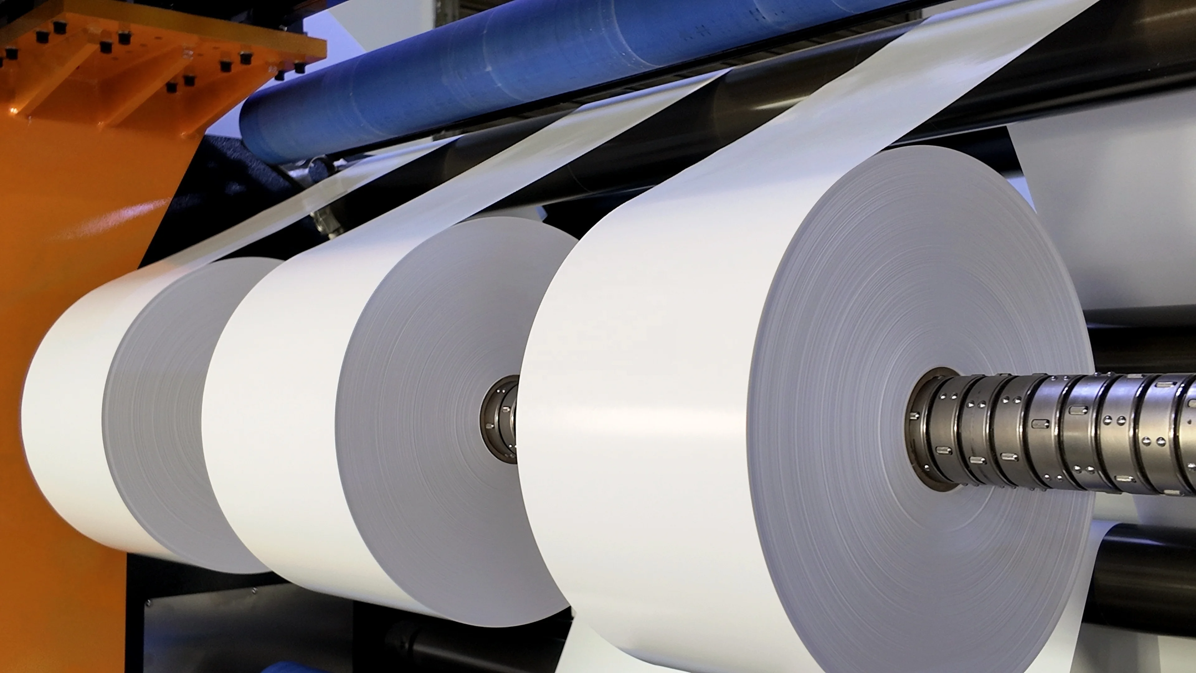 Factory Jumbo Roll Thermal Adhesive Label Raw Material 70gsm Waterproof ...