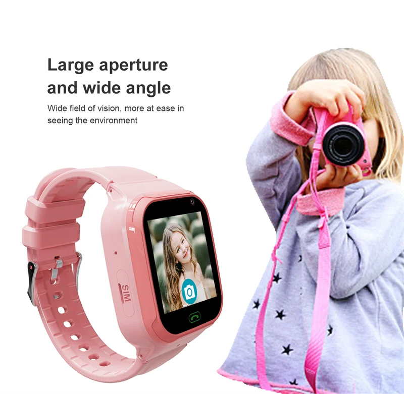 Smartwatch per bambini LT36 storia monitoraggio sveglia lbs
