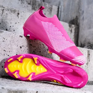 Indoor Cr7 Ronaldo Soccer Shoes for Kids Child Sport Sneakers Turf Football Man Shoe Soccer Boots Men Cleats