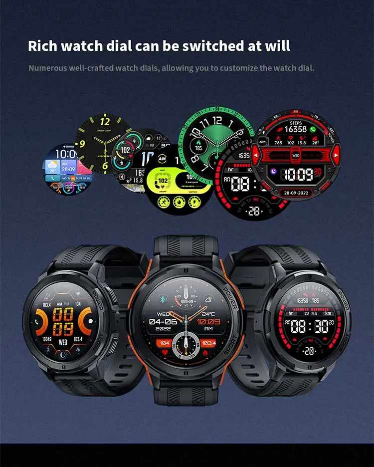 Chinese factory supplier supply  C25 Relojes Smartwatch 1.43inch Amoled 10m Waterproof Heart Rate Monitoring Outdoor Smart Watch 2025 - Buy 2025 410 Mah Sport Bt Call Smart Watch 1.43inch Amoled Outdoor 10m Waterproof Heart Rate For Men Women Smartwatch outdoors Sport Watch Amoled Dynamic Heart Rate Blood Pressure Bt Call Long Battery Life Sport Modes Smart Watch