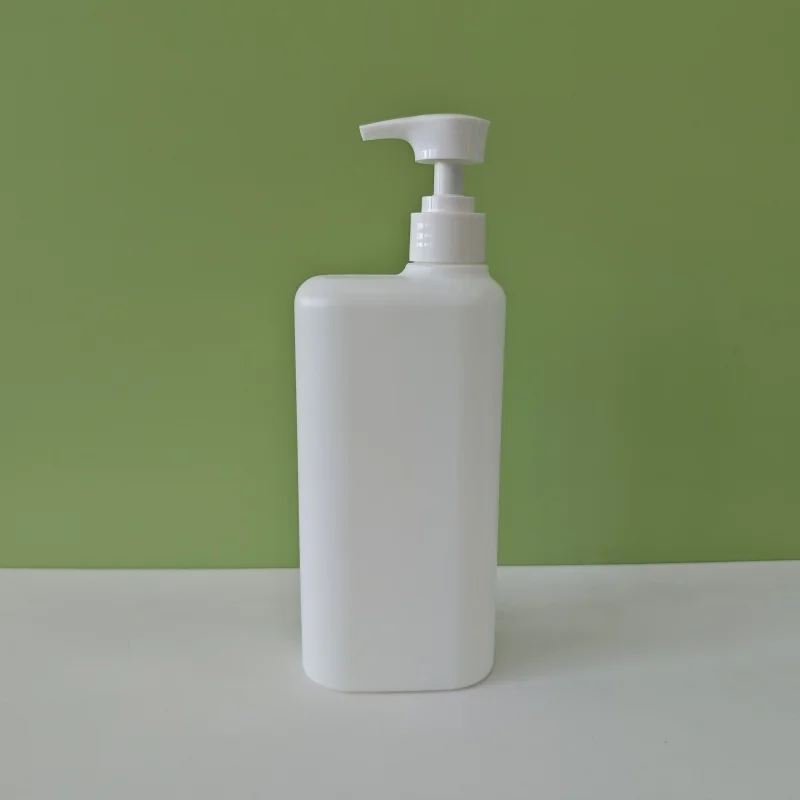 20oz 40oz HDPE Skin Care Cosmetics Packaging Plastic Shampoo Bottle With Pump