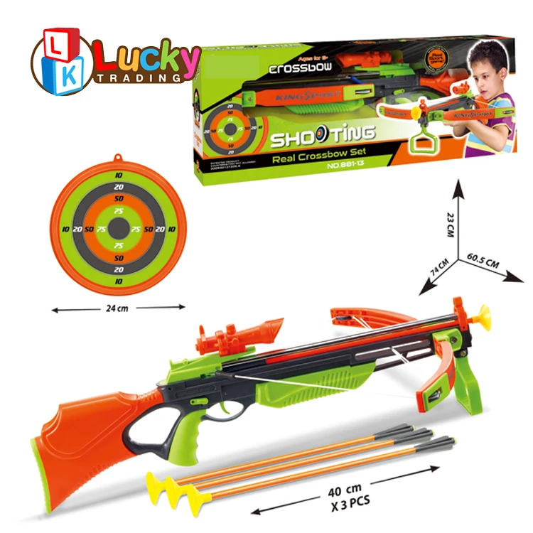 Action Hunting Shooting Series Bow and Arrow Outdoor Game Kids Sport Plastic Toy Crossbow Supplier