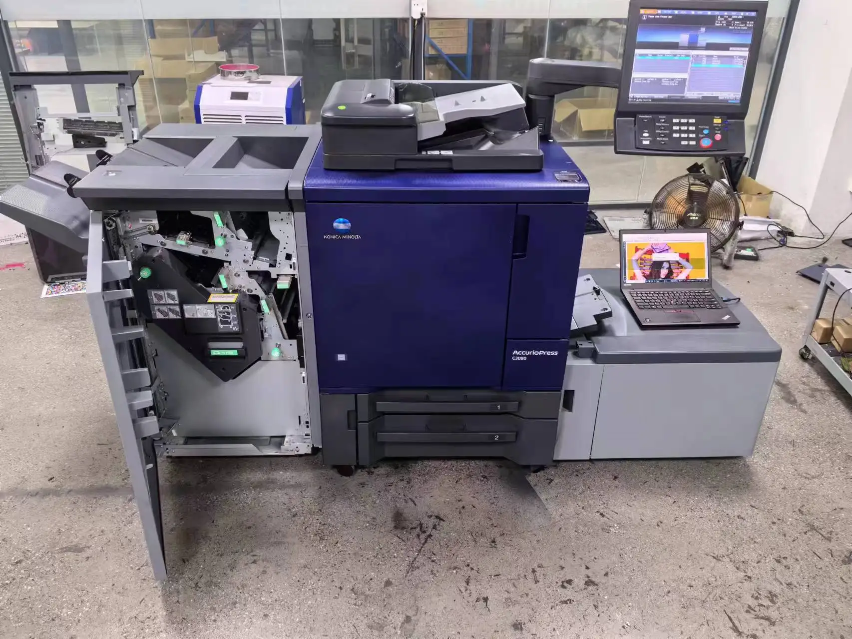 Used Konica Minolta AccurioPrint A3 A4 C3070 C3080 High Speed Photocopier Machine Refurbished 3070 3080 Copiers
