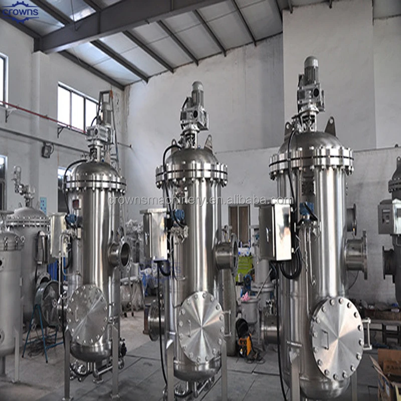 Industrial Automatic Cleaning Water Treatment Filter Machine Self Cleaning Filter