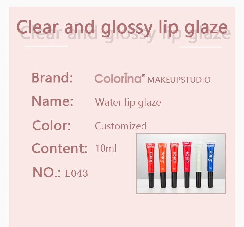 Roller Lip Gloss Manufacturer Professional Customized Private Label