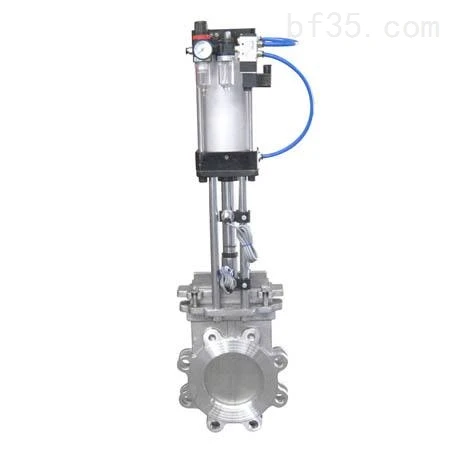 Stainless steel carbon steel gray cast iron pneumatic clamping knife gate valve