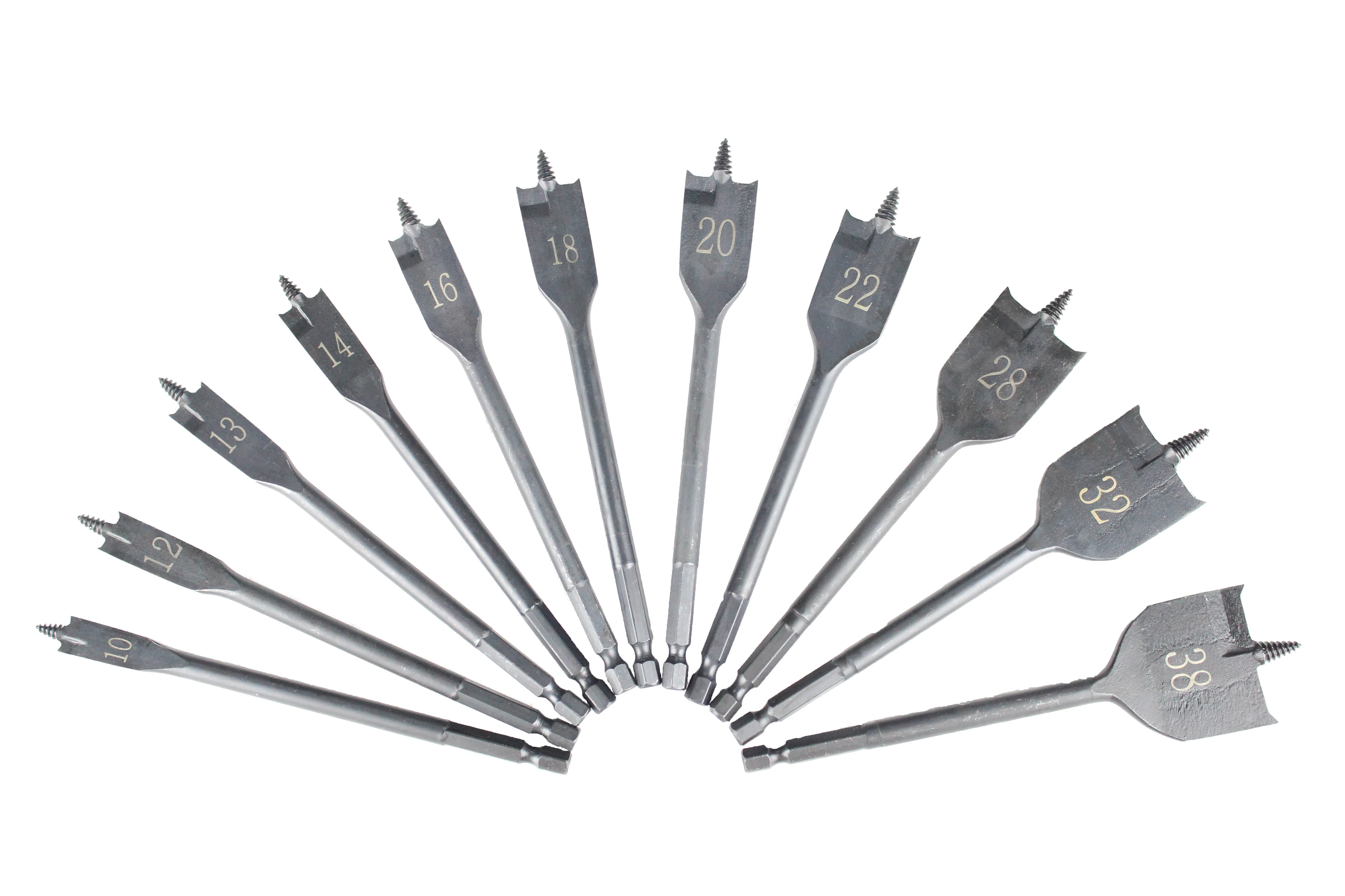 High Quality Wood Drill Bit For Wood Highcarbon Steel 1/4'' Quick