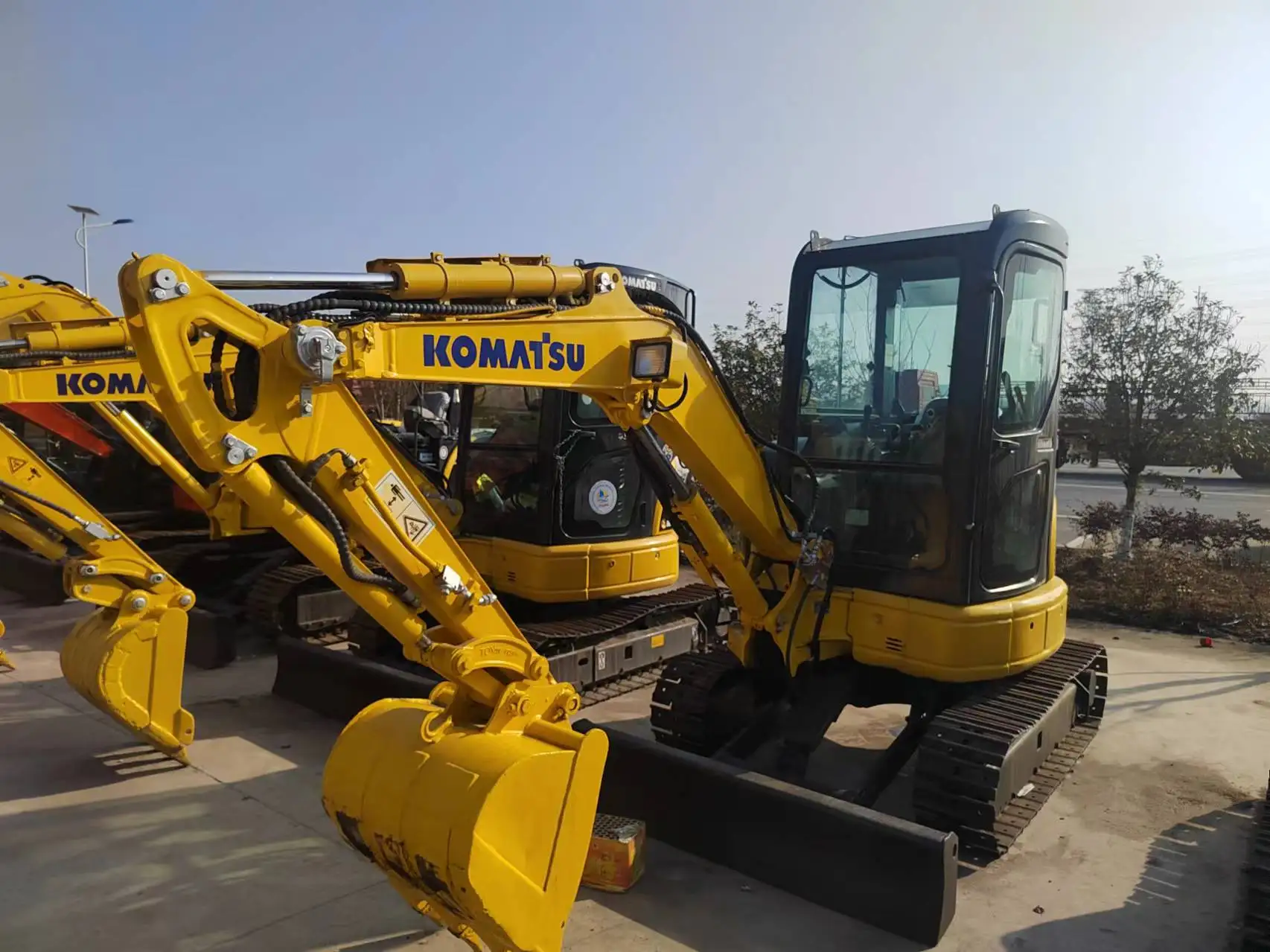 Used Original Komatsu Pc30 Crawler Excavator Japan Secondhand Pc30 3ton ...