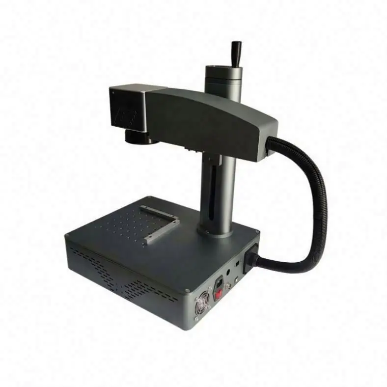 TEBAK Fiber Laser Engraving Machine, 20 Watts, Suitable for Fiber Laser Marking of Metals, Jewelry and Plastics